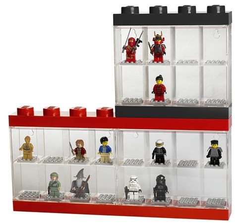 Buy Lego Minifigure Display Case 8 Black At Mighty Ape Australia