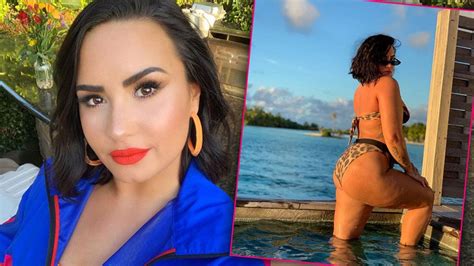 Demi Lovato Shares Unedited Bikini Photo Showing Cellulite