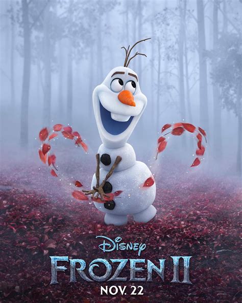 Frozen 2 Character Poster Olaf Frozen 2 Photo 43059942 Fanpop