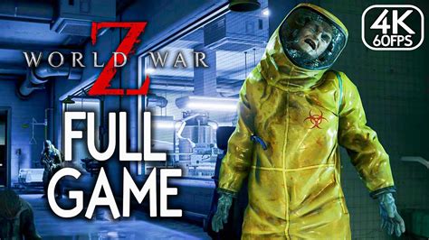 World War Z Aftermath FULL GAME 4K 60FPS Walkthrough Gameplay No