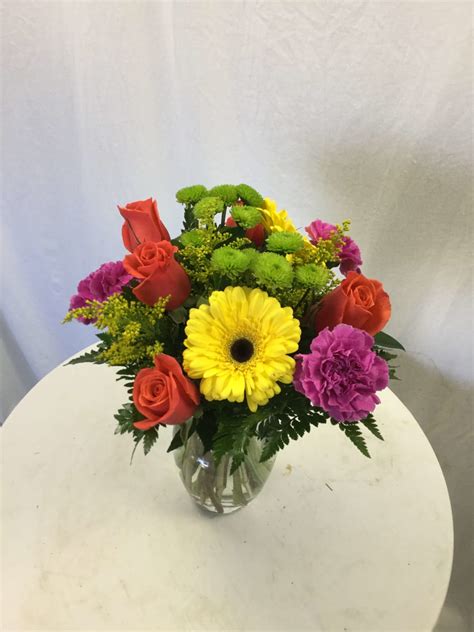 Bright And Beautiful Bouquet By Mr Bokay Flowers And Greenhouse