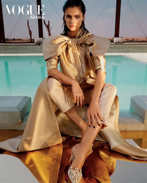 Taylor Hill In Vogue Arabias Honoring Uaes Golden Jubilee — Anne Of