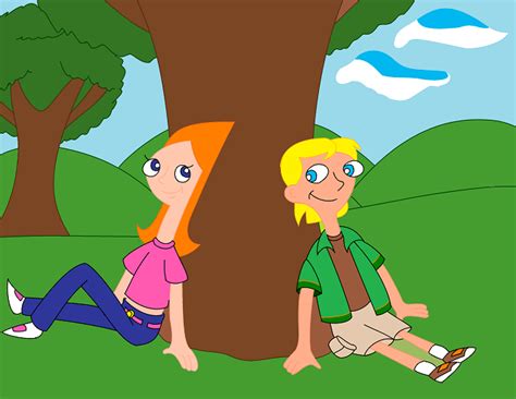 Candace And Jeremy In The Park By Clovershroom On Deviantart