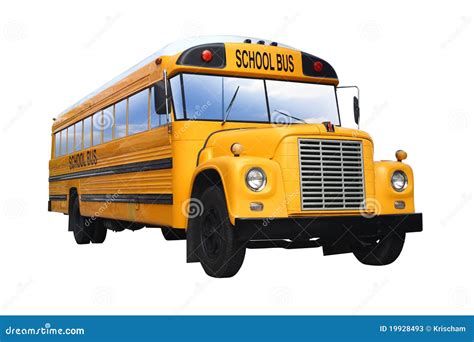 Autobús Escolar Amarillo Imagen De Archivo Imagen De Megabus 19928493