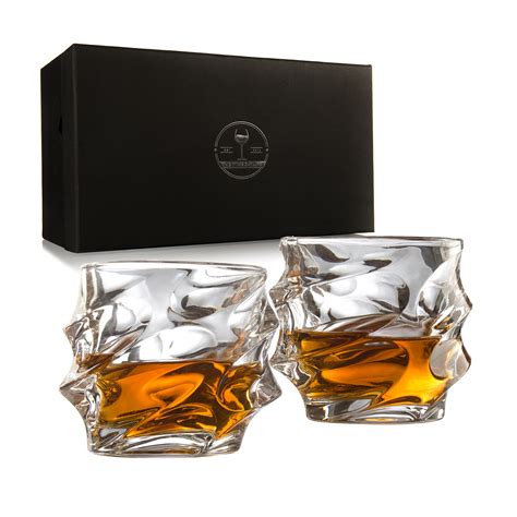 Iceberg Luxury Elegant Whiskey Glasses The Wine Savant Touch Of Modern