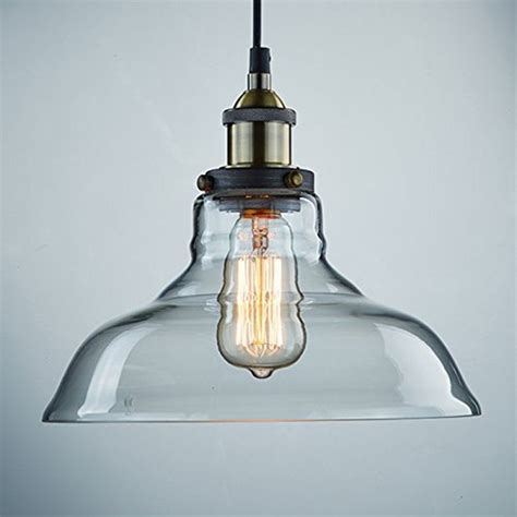 Un'attenta scelta di lampadari moderni a soffitto e lampade a sospensione. Illuminazione industriale Edison vetro ombra soffitto ...