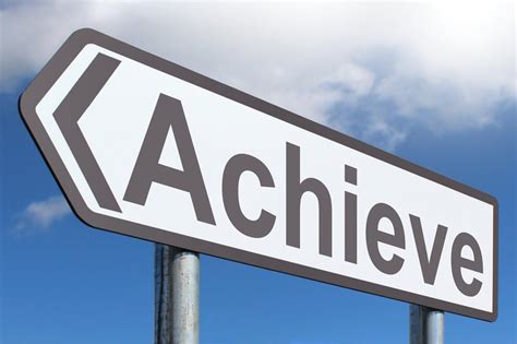 Achieve - Free of Charge Creative Commons Highway Sign image