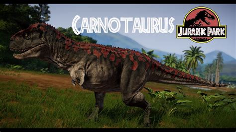 Carnotaurus Jurassic World Evolution Crfoo