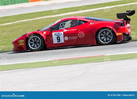 Ferrari 458 Italia Gt3 Race Car Editorial Stock Photo Image Of High