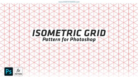 Artstation Isometric Grid Pattern For Photoshop Artworks