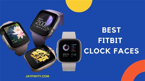 Fitbit Clock Faces Best Choices For Fitbit Versa And Sense Series