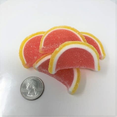 Cavalier Candies Fruit Slices Grapefruit Flavor Jelly Candy 1 Pound 1