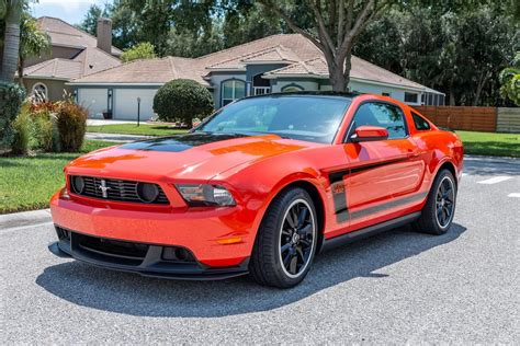 2012 Ford Mustang Boss 302 Is A Stunner In Competition Orange Has Just
