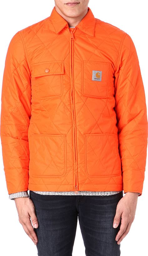 Carhartt Pender Jacket In Orange For Men Lyst