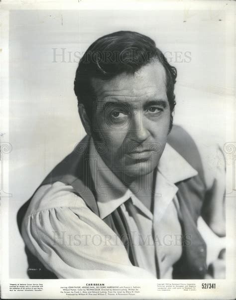 1952 Press Photo Actor John Payne Historic Images