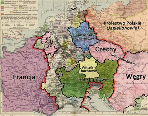 Pod Koniec Xiv Wieku Trębacz - Cesarstwo Niemieckie w XIV wieku