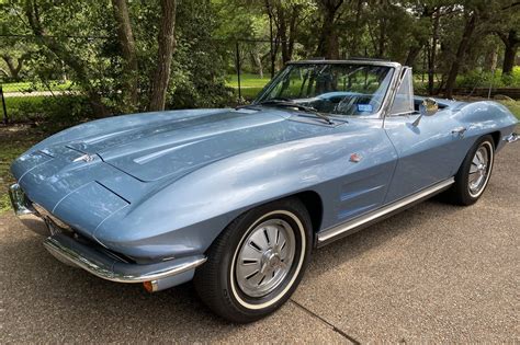 Silver Blue 1964 Chevrolet Corvette