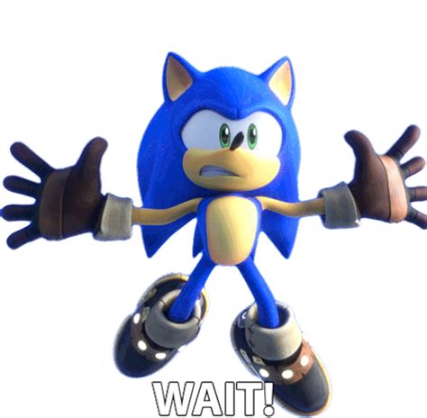 Wait Sonic The Hedgehog Sticker Wait Sonic The Hedgehog Sonic Prime Discover Share Gifs