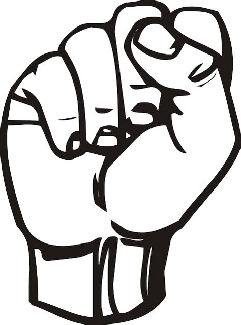 Download Sign Language Hand Gesture Royalty Free Vector Graphic