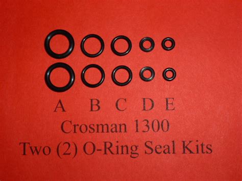 Crosman 1300 Air Pistol Two 2 O Ring Seal Kit Exploded View And E Z