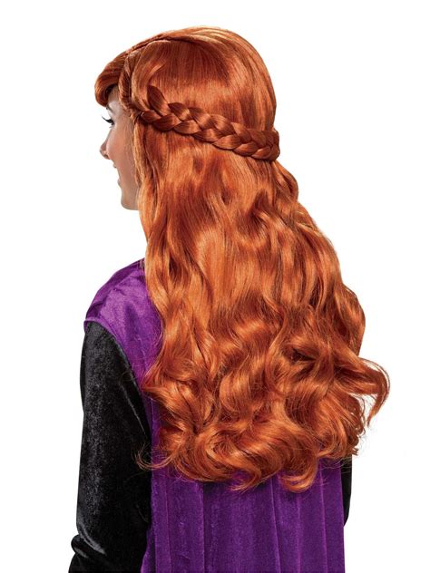 Disney Frozen 2 Anna Wig For Adults Chasing Fireflies