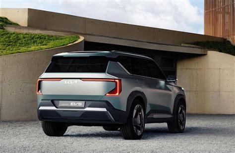 Revealed Kia Ev5 Electric Suv Concept Is Kv9s Little Brother