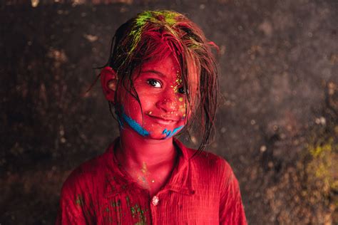 10 Incredibly Colorful Faces Of Holi