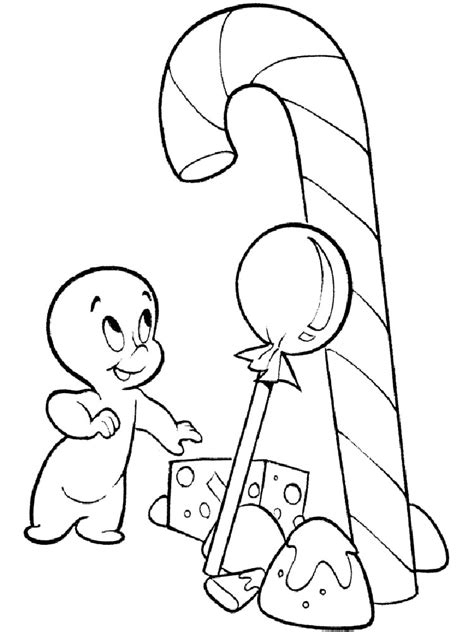 Casper Coloring Pages Download And Print Casper Coloring Pages