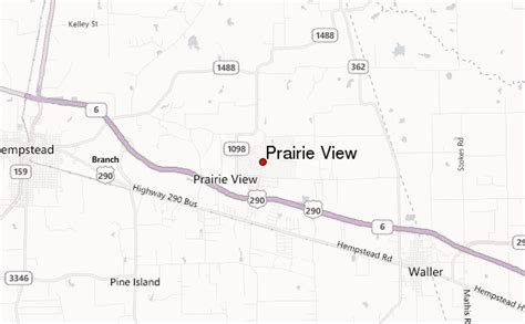 Prairie View A M Campus Map Map
