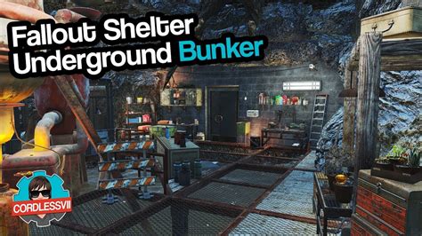 Fallout 4 Underground Bunker Fallout Shelter Youtube