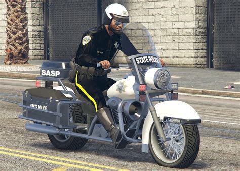 Sasp San Andreas State Police Motorcycle Bike Gta5