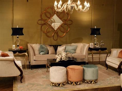 Black White And Gold Living Room Design 13 — Design And Decorating Gold