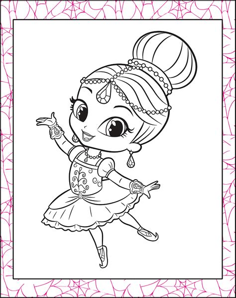 My little pony fluttershy coloring page from my little pony category. Shimmer and Shine Coloring Page - Get Coloring Pages