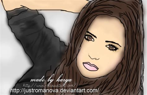 Nina Dobrev Drawing By Justromanova On Deviantart