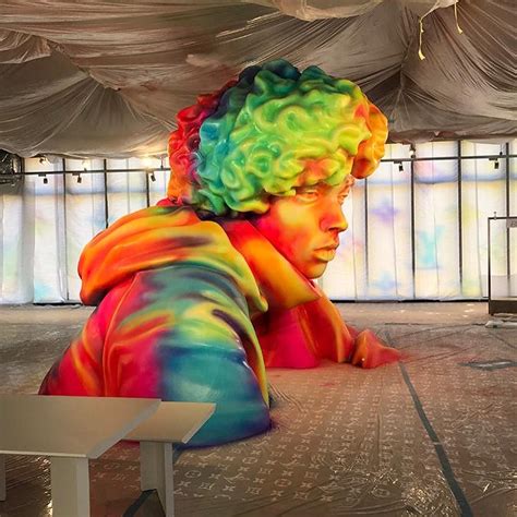 Virgil Abloh Reveals Psychedelic Installation For Louis Vuitton