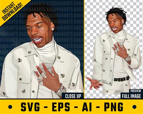 Lil Baby Svg Baby Png Lil Baby Eps Rapper Poster Design Etsy