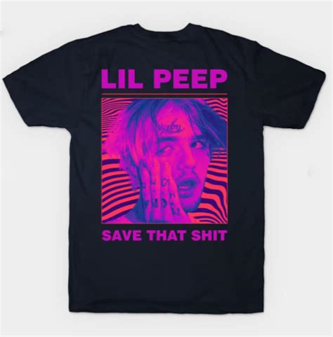 Lil Peep Shirt Lil Peep Tribute Shirt T For Friend Etsy