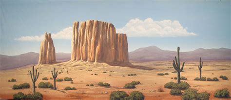 Western Desert 1 Scenic Backdrop Grosh S2424