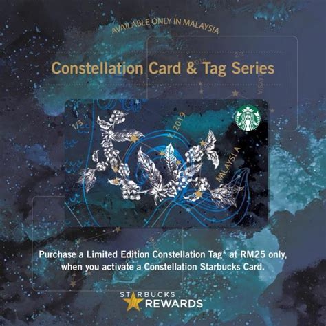 Starbucks card activation guide to activate starbucks card: Starbucks Constellation Card & Tag Series