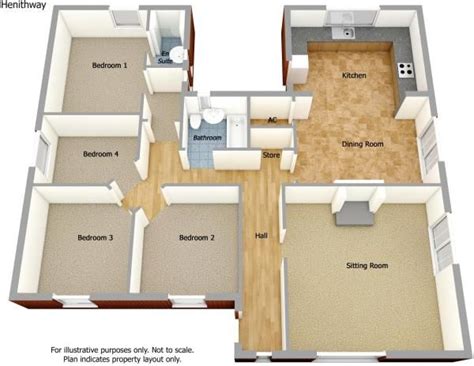 Four Bedroom Bungalow Floor Plan Floorplans Click Vrogue Co