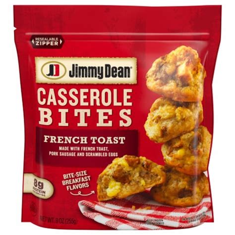 Jimmy Dean French Toast Sausage And Egg Casserole Bites Frozen Breakfast