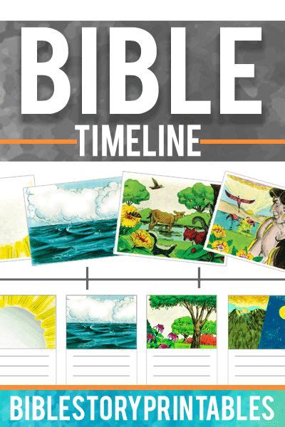 Free Bible Timeline Printables 200 Printable Timeline Cards From