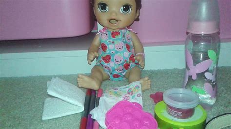 Whats In My Baby Alive Diaper Bag Youtube