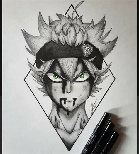 Asta Black Clover Black Clover Manga Black Clover Anime Anime Tattoos