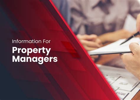 Information For Property Managers Repairs And Maintenance Folio3