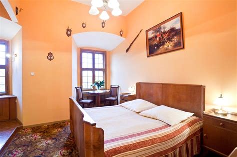 Zamek czocha, lesna, jelenia góra, poland. One of the twenty-three double rooms at Czocha Castle. I ...