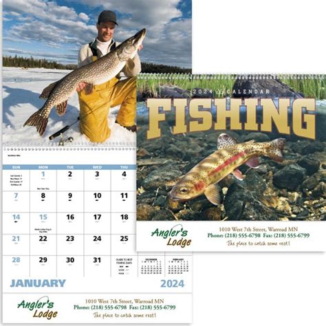 Fishing Spiral Calendar Hq ?size=details