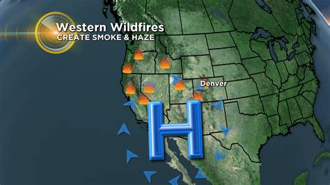 Western Wildfires Causing Widespread Smoke Haze Across Colorado Cbs