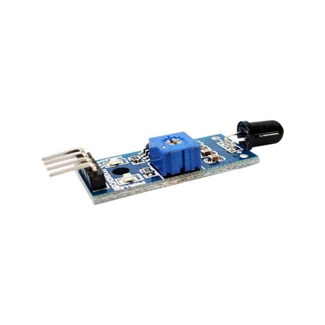 Flame Sensor Module Lm393 4 Pin Ir Fire Detector Detection Infrared Receiver Module For Analog