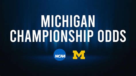 Michigan Odds To Win Big Ten Conference National Championship Athlonsports Com Expert